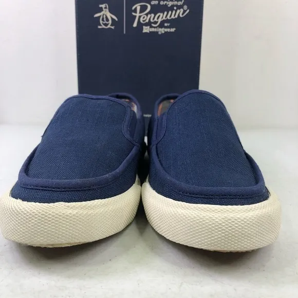 ORIGINAL Penguin Rodney Navy Slip On Loafers