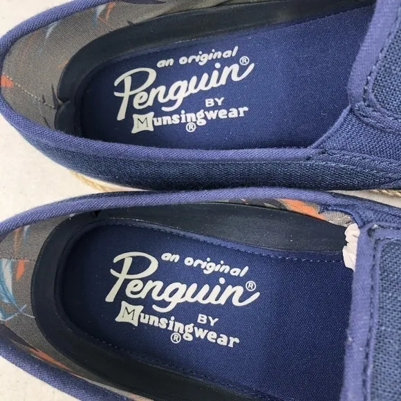 ORIGINAL Penguin Rodney Navy Slip On Loafers