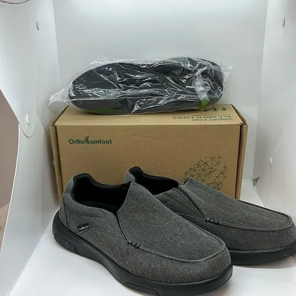 ORTHOCOMFOOT MENS SLIP ON LOAFERS FTL-09-167