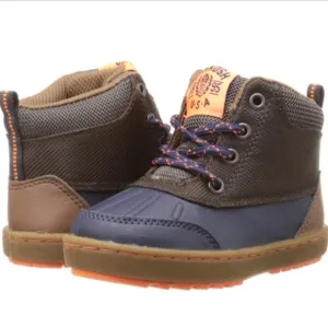 OshKosh B’Gosh Grayson B Urban Casual Lace Up Duck Boots Toddler 8 Waterproof