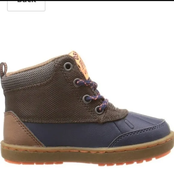 OshKosh B’Gosh Grayson B Urban Casual Lace Up Duck Boots Toddler 8 Waterproof