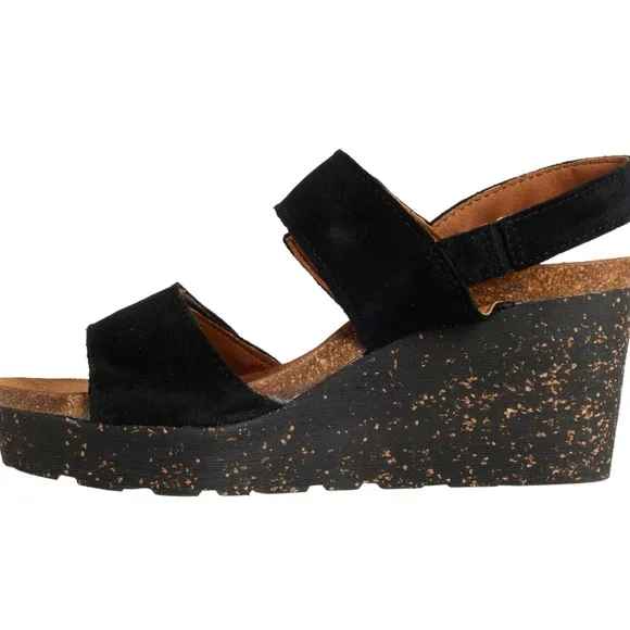 OTBT Made in Portugal Wedge Sandals - Suede