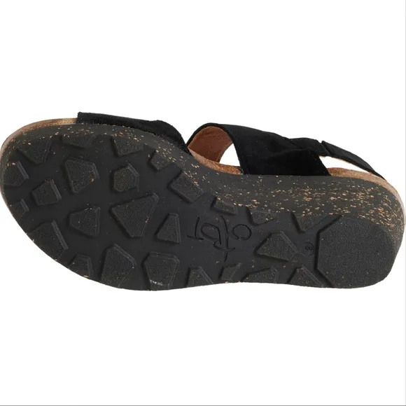 OTBT Made in Portugal Wedge Sandals - Suede