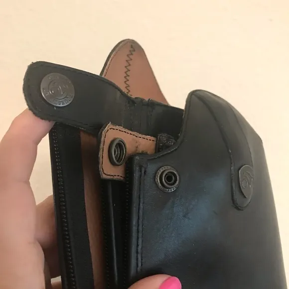 Ovation Flex-Sport Riding Boots Size 6 CST leather