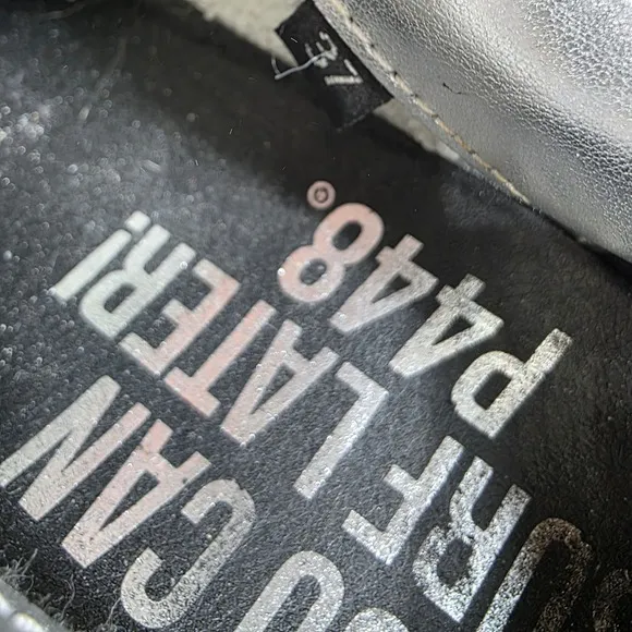 P448 Calf hair Sneakers‎ Glitter Accent Fashion Sneakers Size 37