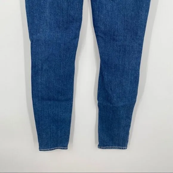 Paige Verdugo Ultra Skinny Destroyed Jeans Blue