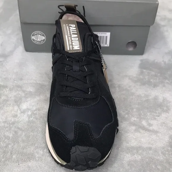 Palladium  Troop Runner  Black Sneakers Men's 12 Women's 13.5 New in Box