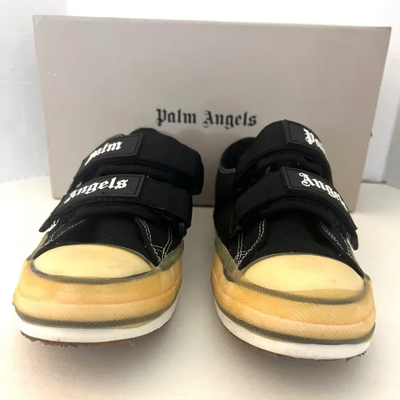 Palm Angels Vulcanized Black Sneakers