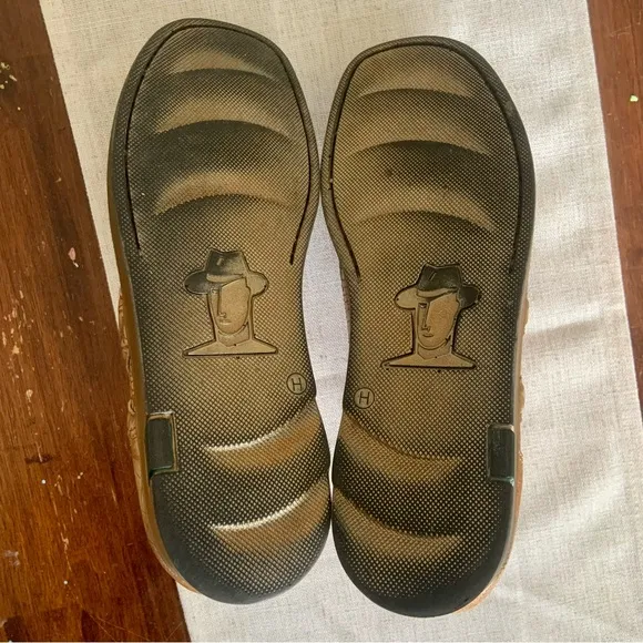 Panama Jack Havana Joe Embossed Metallic Croc Chukka Boots RARE