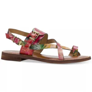 Patricia Nash Fidella Spring Multi Strappy Leather Sandals
