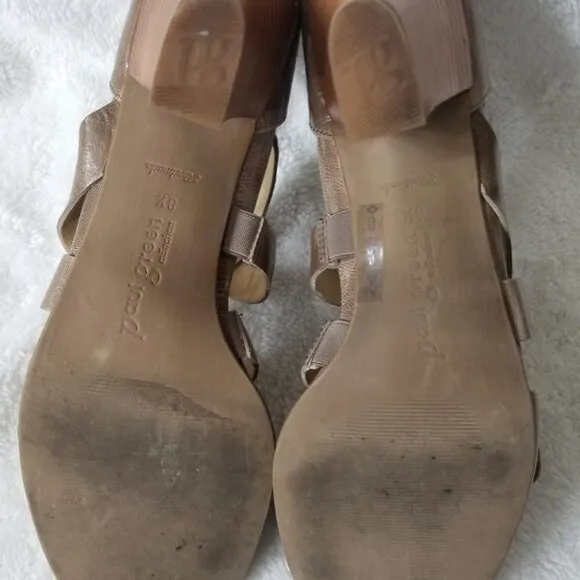 Paul Green strappy crinkle leather sandal