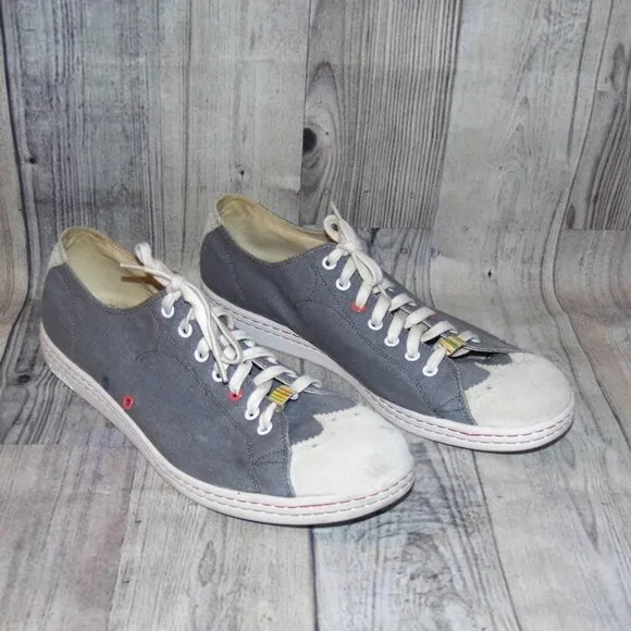 PAUL SMITH Blue Canvas Rabbit Sneakers Mens Size 12 (UK 11)