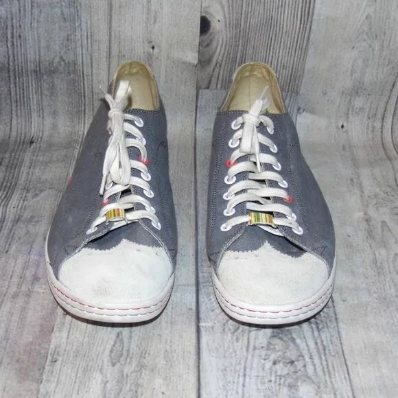 PAUL SMITH Blue Canvas Rabbit Sneakers Mens Size 12 (UK 11)
