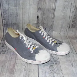 PAUL SMITH Blue Canvas Rabbit Sneakers Mens Size 12 (UK 11)