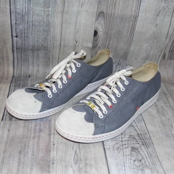 PAUL SMITH Blue Canvas Rabbit Sneakers Mens Size 12 (UK 11)