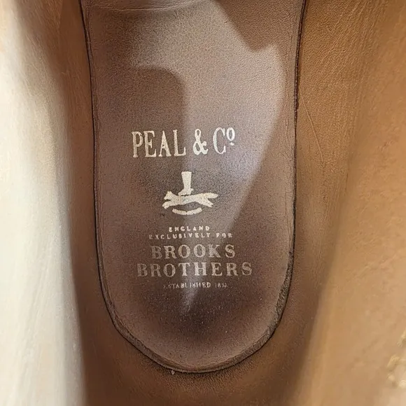 Peal &amp;‎ Co Desert Boots Suede Leather Chukka Ankle Boots Brown Size 10 D