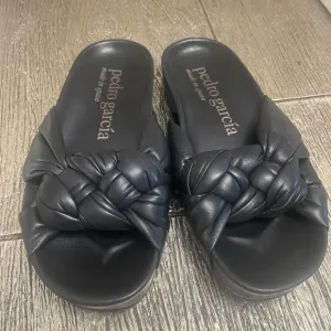 Pedro Garcia Black Women's Sandals