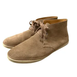 Peter Millar Crown Tan Suede Leather Chukka Desert Boots Mens Size 13