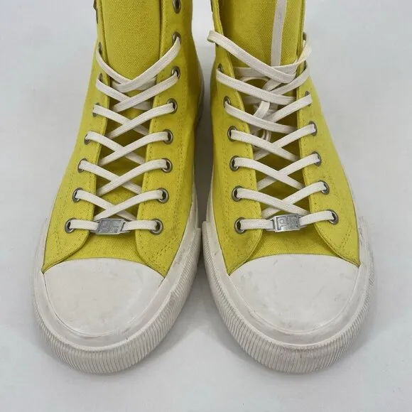 PF Flyers All-American Center Hi Sneakers Yellow Mens Size 10
