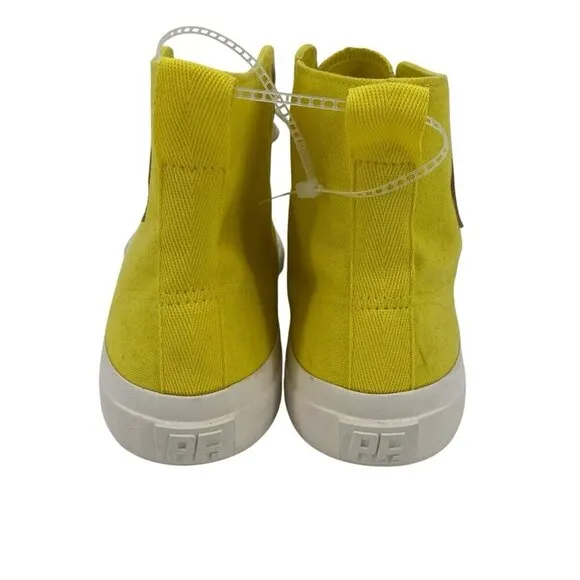PF Flyers All-American Center Hi Sneakers Yellow Mens Size 10