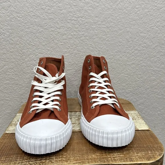 PF Flyers Center Hi Canvas Sneakers Men Size 10