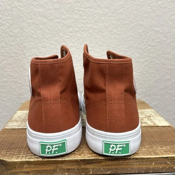 PF Flyers Center Hi Canvas Sneakers Men Size 10