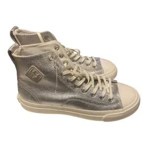 PF Flyers Metallic Silver Special  Edition Sneakers Women's Size 9.5 / men’s 8