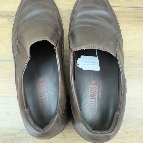 Pikolinos Brown Loafers Slip On Oviedo Shoes Loafers Mens EUR 42 US 9