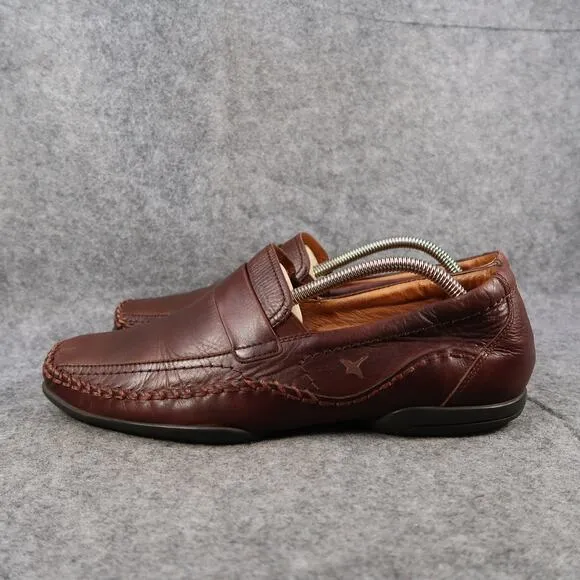 Pikolinos Shoes Mens 42 Loafers Leather Slip On Fashion Classic Comfort Brown