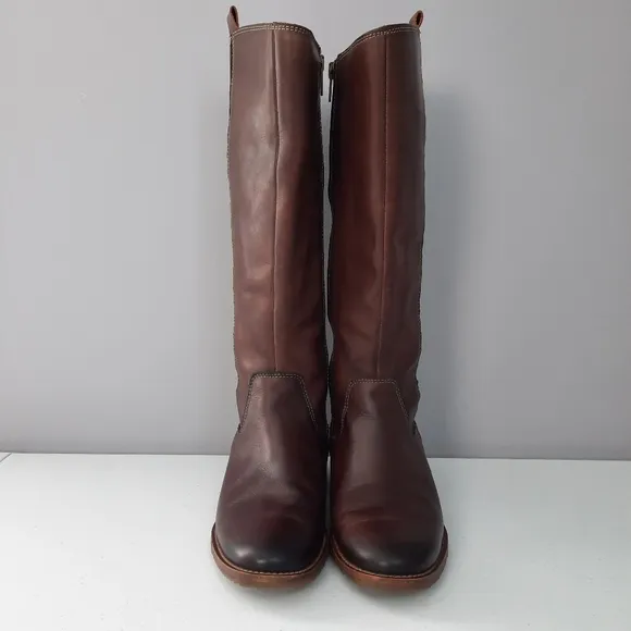 Pikolinos Tall Brown Leather Riding Boots size 36