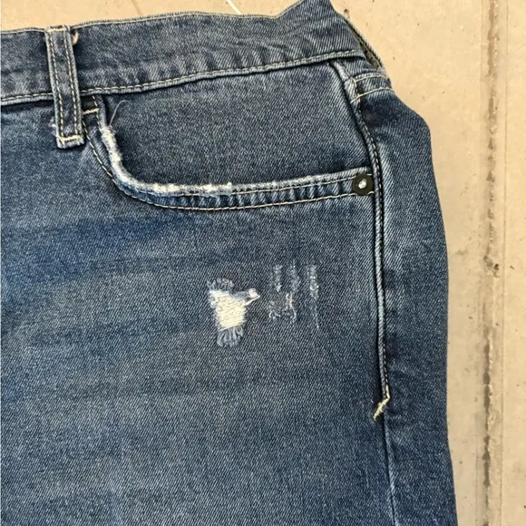 Pilcro and the Letterpress Slim Boyfriend JeansSize: 27