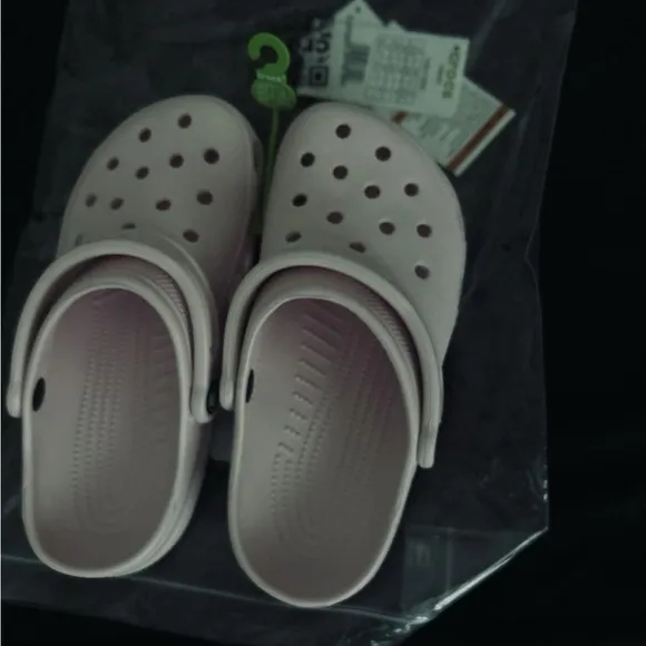 Pink Crocs
