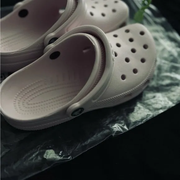 Pink Crocs