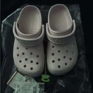 Pink Crocs