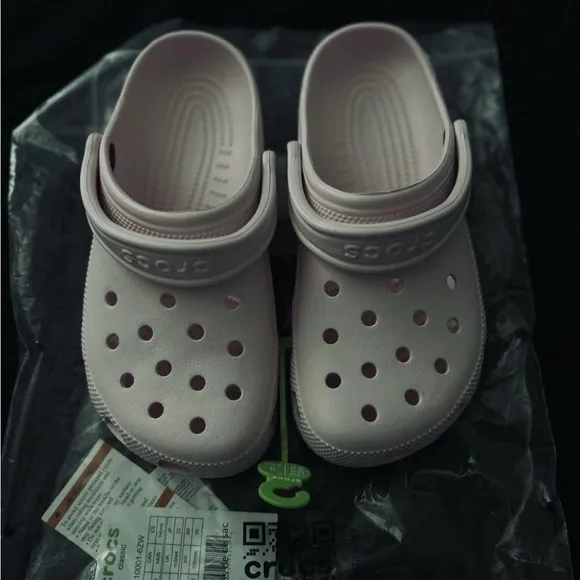 Pink Crocs