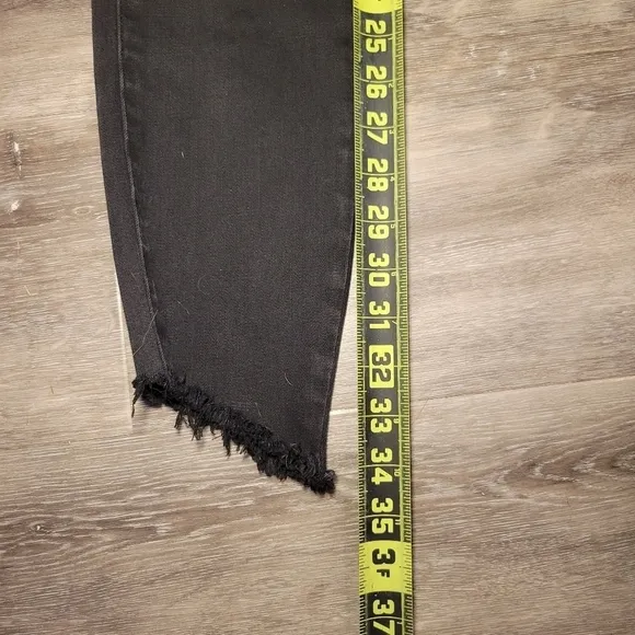 Pistola Audrey Mid Rise‎ Skinny jet set black Jeans Womens size 27