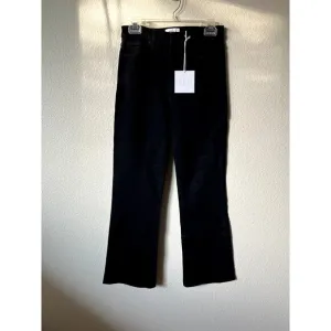 Pistola Lennon Jeans 27 NWT | High Rise Crop Bootcut Black Stretch Denim