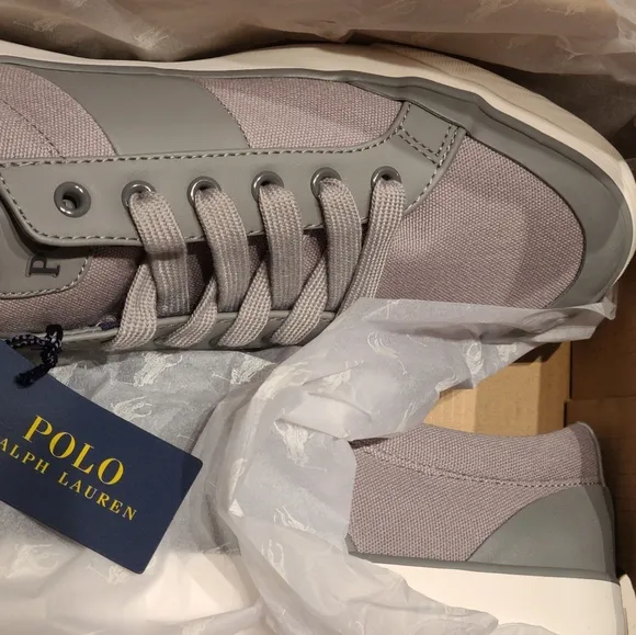 Polo by Ralph Lauren canvas sneakers 11.5 NIB