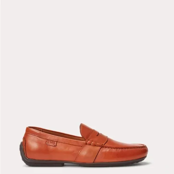 Polo by Ralph Lauren Orange Slip-On Loafers