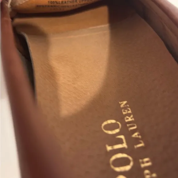Polo by Ralph Lauren Orange Slip-On Loafers