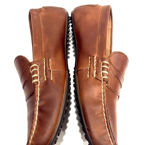 Polo by Ralph Lauren Orange Slip-On Loafers