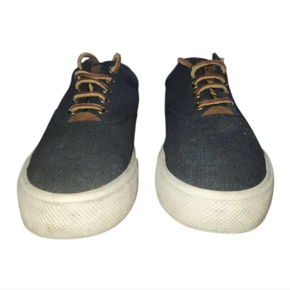 Polo by Ralph Lauren Vaughn Blue Canvas Sneakers - Men's
