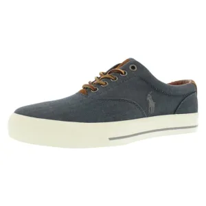 Polo by Ralph Lauren Vaughn Blue Canvas Sneakers - Men's