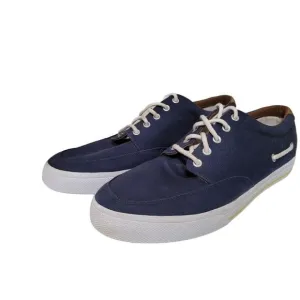 Polo Men's Navy Canvas Sneakers 13D
