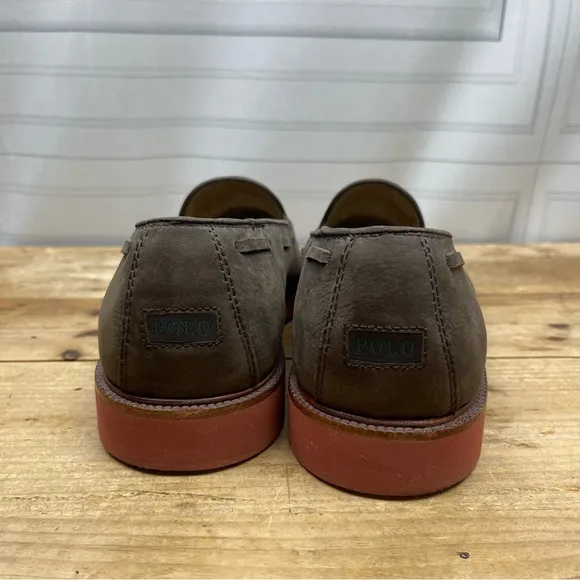 Polo Ralph Lauren &quot;Tankersley&quot; Tassel Slip On Loafers - Taupe - Men's 11D‎