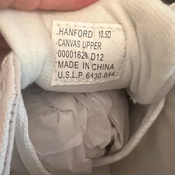 Polo Ralph Lauren Hanford Canvas Sneakers - Size: 10.5D