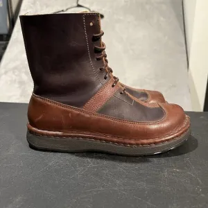 Polo Ralph Lauren Leather Boots Men's 8.5 D Brown Made in Mexico Casual Boots
