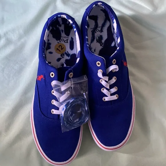 Polo Ralph Lauren men canvas sneakers