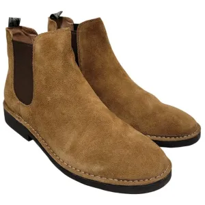 Polo Ralph Lauren Men Talan Chelsea Boots Size US 13D Desert Tan Brown Suede