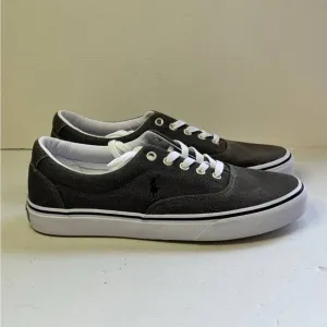 Polo Ralph Lauren Men’s Canvas Sneakers 9.5 Green Keaton Pony